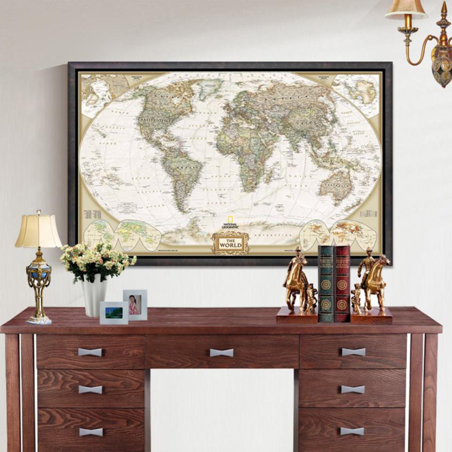 Vintage World Map