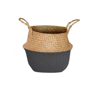 100% Handmade Bamboo Storage Basket
